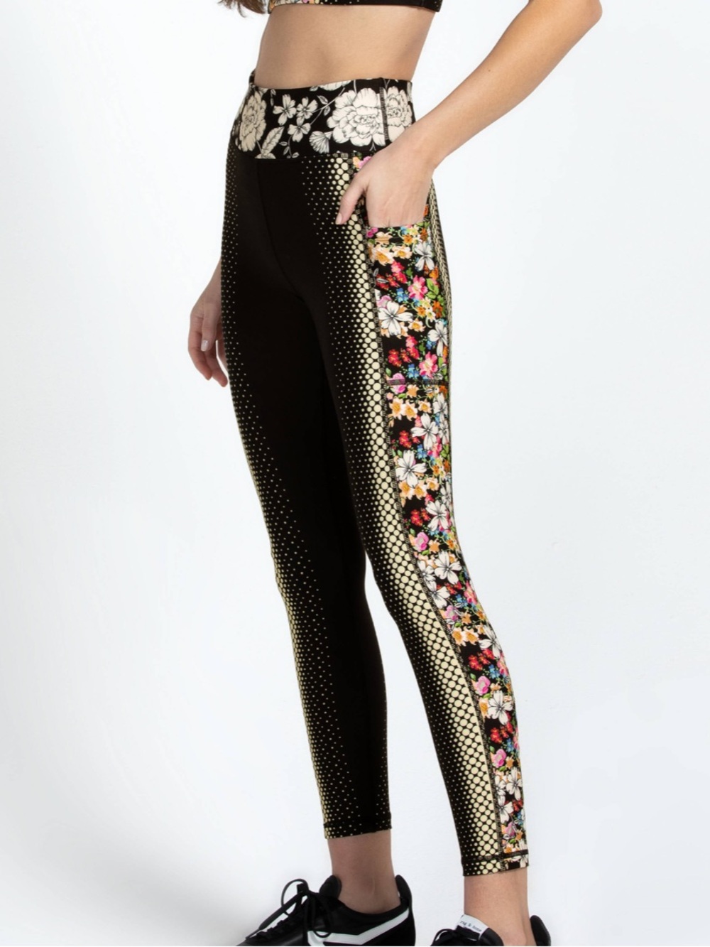 Johnny Was Bee Active Legging With Pockets Size XS